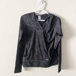 The North Face Vapor Wick Hoodie Womens Gray Pullover Size S